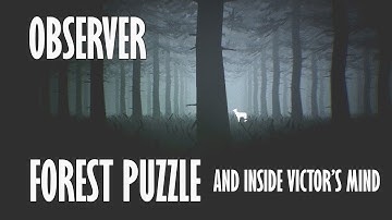 OBSERVER | FOREST PUZZLE AND INSIDE VICTOR