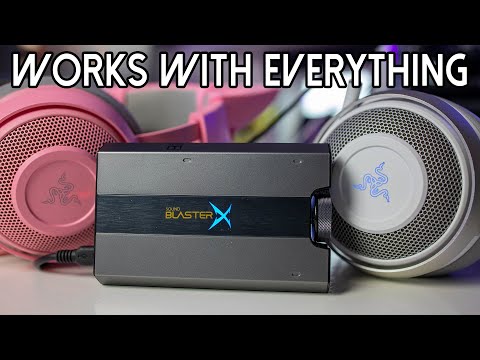 The ONLY Sound Card you need in 2020! Creative Sound BlasterX G6 Review