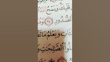 بسم الله الرحمن الرحيم قران  سورة الشورى #quran #وذكر #الحصري #قرآن