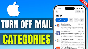 How To Turn Off Mail Categories In iOS 18 or 18.2