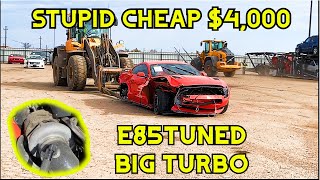 Rebuilding A Ford Mustang After Crowd Incident Part 1 by Rebuilder Guy 125,313 views 2 years ago 12 minutes, 9 seconds