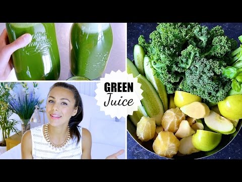 GREEN JUICE! (Recipe, Beauty & Health Benefits, Fasting, Weight Loss…) | Annie Jaffrey