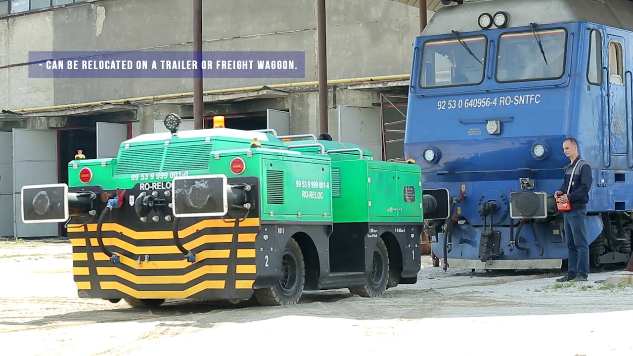 BATRACK locotractor, the newest and most innovative railway product of ...