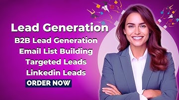 B2B Lead Generation Specialist | Internet Research | CRM Data Entry & Enrichment | Virtual Assistant