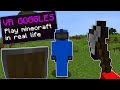 Minecraft Manhunt, But Its In VR...