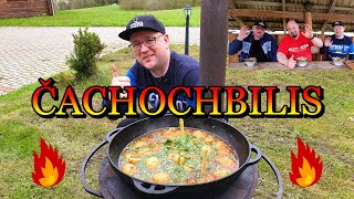 Vištienos ir daržovių troškinys Chaxoxbili - receptas pagal Tomą