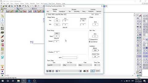 Creacion de diagrama unifiliar y simulacion de corto circuito en ETAP 12.6