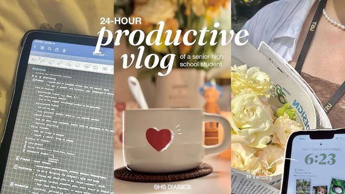 72-HOUR productive study vlog  lots of note-taking, advance studying and  readings 😵‍💫 