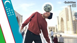 i travelled to the friendliest country in the world with my football | Uzbekistan ep1🇺🇿 screenshot 2