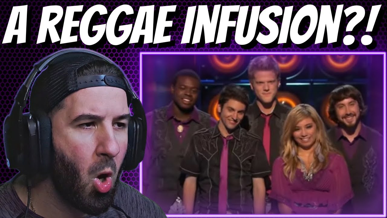 REACTION TO Pentatonix Stuck Like Glue (Cover) Sing Off 8th