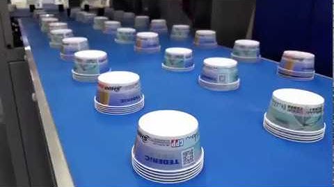 TEDERiC full-electric machine achieves high speed and efficiency production of IML packaging product