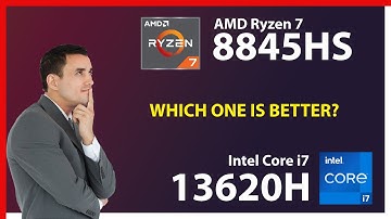 AMD Ryzen 7 8845HS vs INTEL Core i7 13620H Technical Comparison