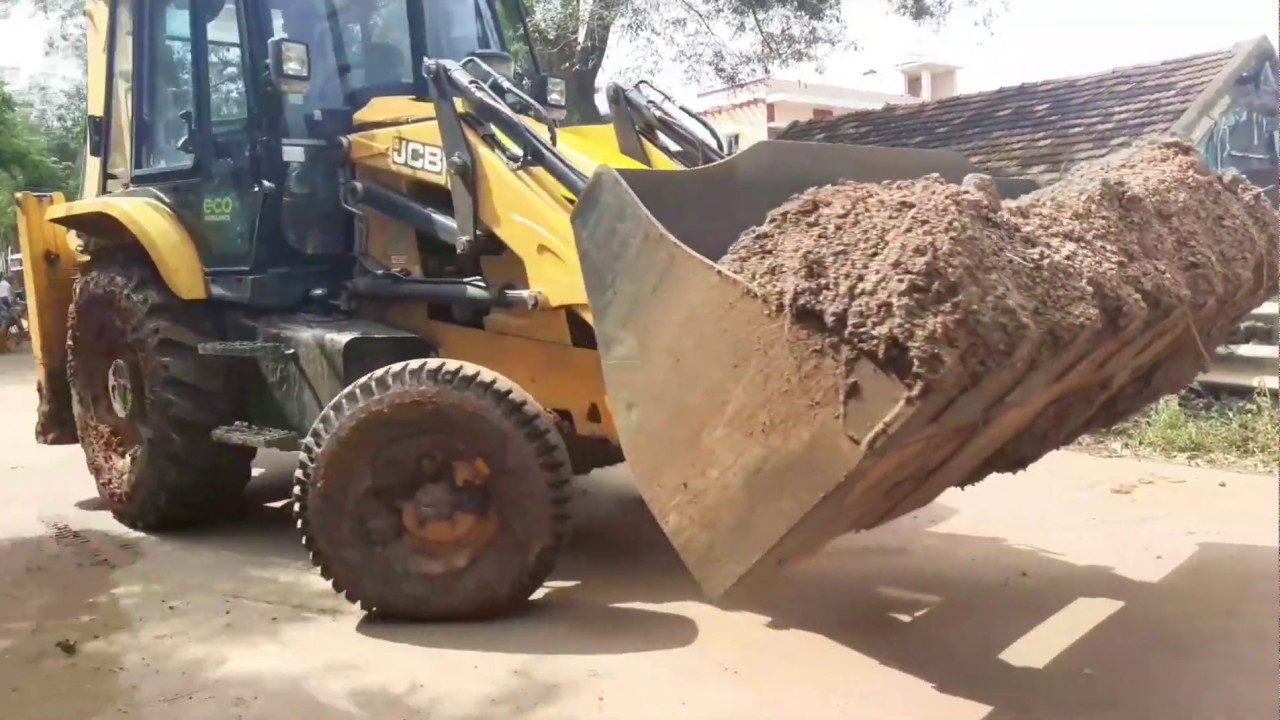 JCB DOZER 3DX WORKING ROAD STUNT / JCB WORK / KARTI VIEW'S  