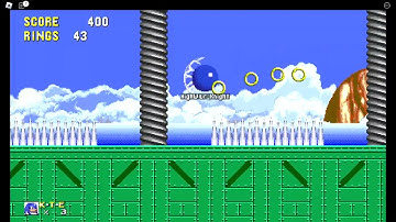 Classic Sonic Simulator V10 - Flying Battery Zone. (By:EpicKirby8.)