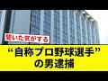 【逮捕や】“自称プロ野球選手”の男逮捕【プロ野球反応集】