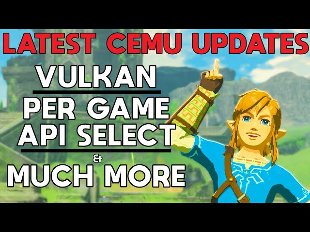 Wii U Emulator Cemu 1.17.1 Includes Vulkan Upgrades for Improved
