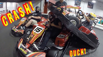 Karting crash compilation + bonus WOW!#9