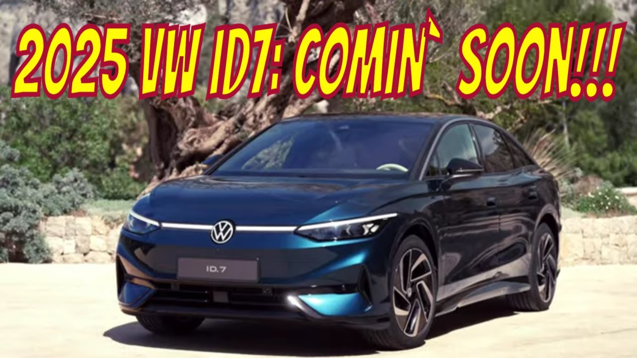 First look at the 2025 VW ID7 