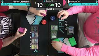 UW Control vs Temur Scapeshift | Modern FNM | Round 3 | Paper MTG