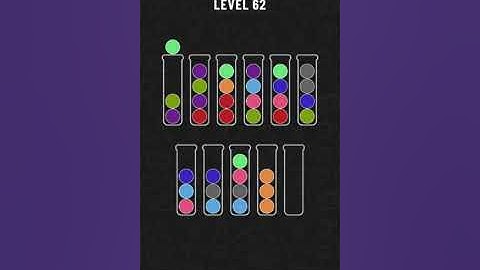 Ball Sort Puzzle Walkthrough Gameplay - Level 62