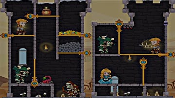 How to loot Pin Pull & Hero Rescue Gameplay Android Game #iqtest #howtoloot