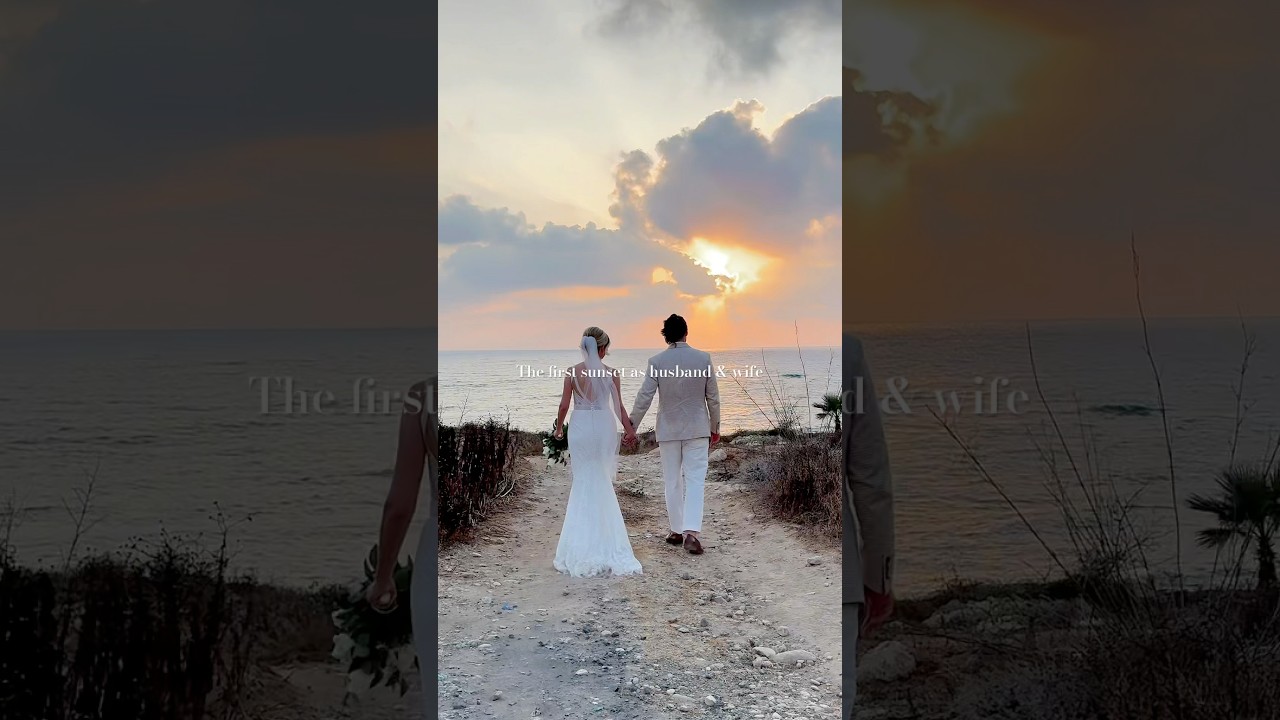 The first sunset 🥹 