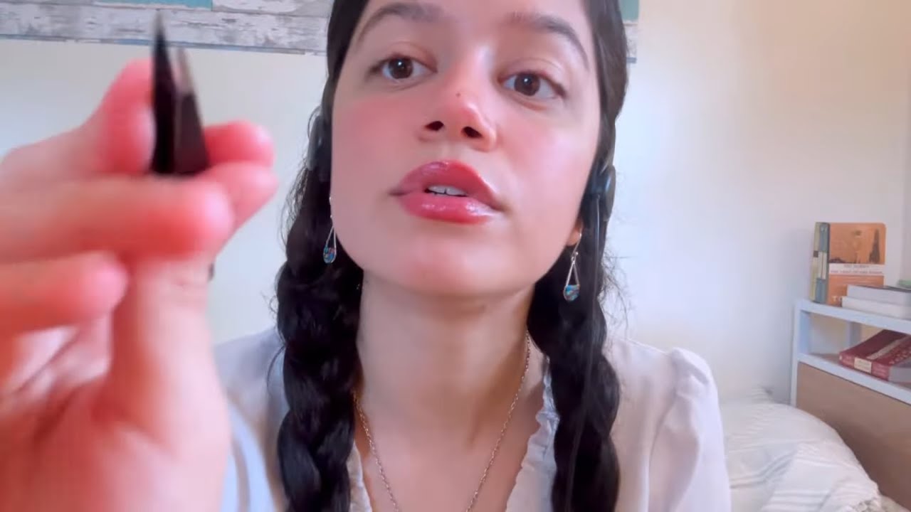 asmr • measuring + plucking your demure, modest eyebrows