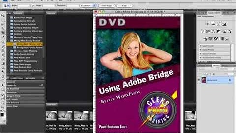 Applying Presets in Bridge