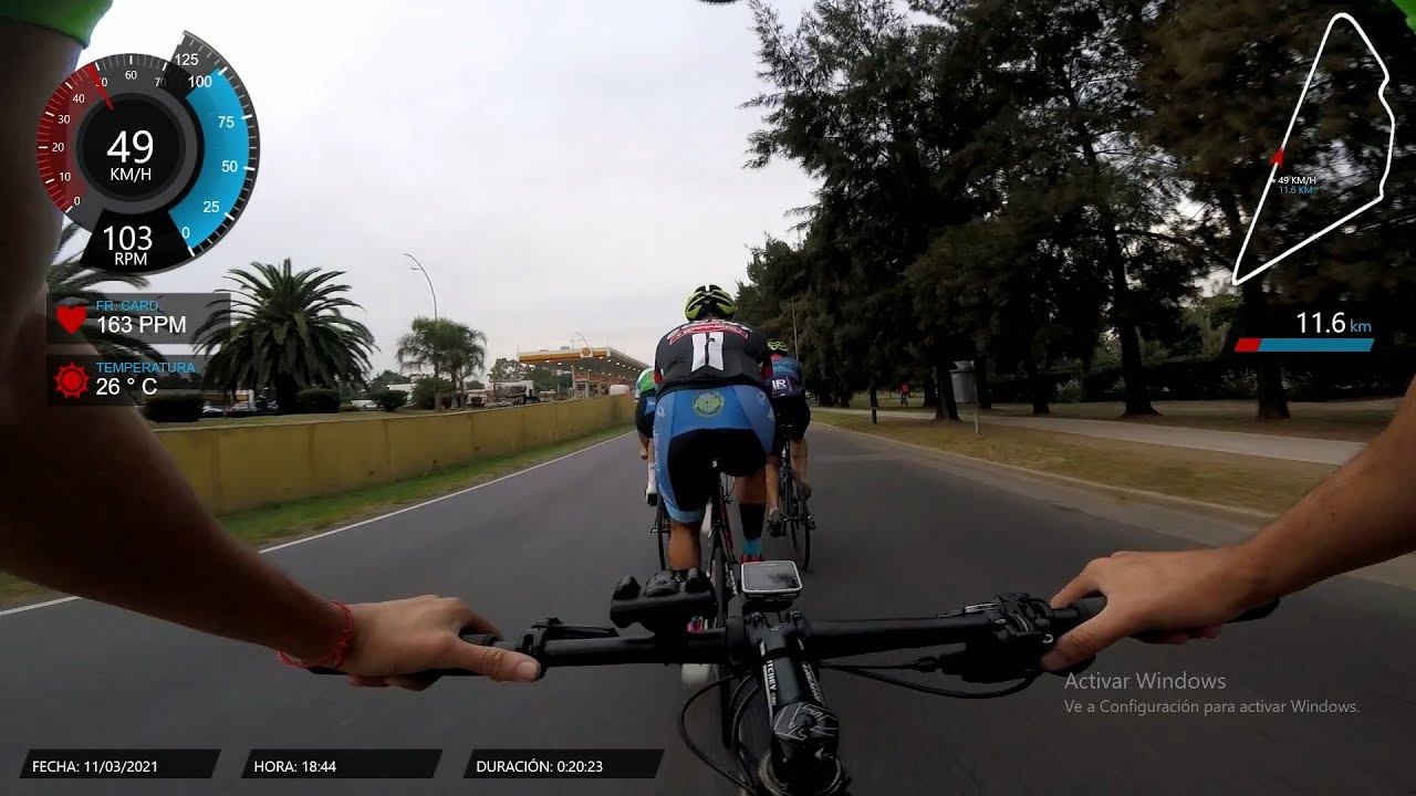 Con la MTB a velocidad de Ruteros - Parque Sarmiento