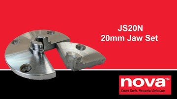 NOVA JS20N Mini 20mm Chuck Accessory Jaw Set
