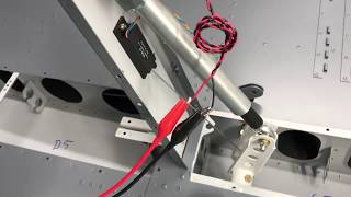 RV 14A Flap Motor test