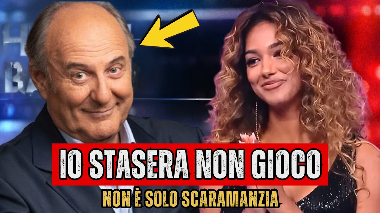 Gerry Scotti, quella frase in diretta durante Sanremo: non era solo una battuta
