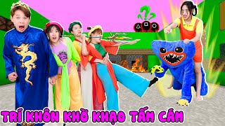 Cô Chủ Tấm Bảo Vệ Huggy Wuggy Trí Khôn Khờ Khạo Mẹ Con Nhà Cám Giúp Đỡ Anh Hoàng Miu Miu Tv