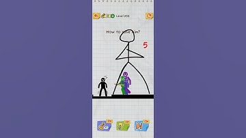 How to save him? 😲😁draw 2 save level 255 #shorts #youtubeshorts #shortvideo #gaming  #games