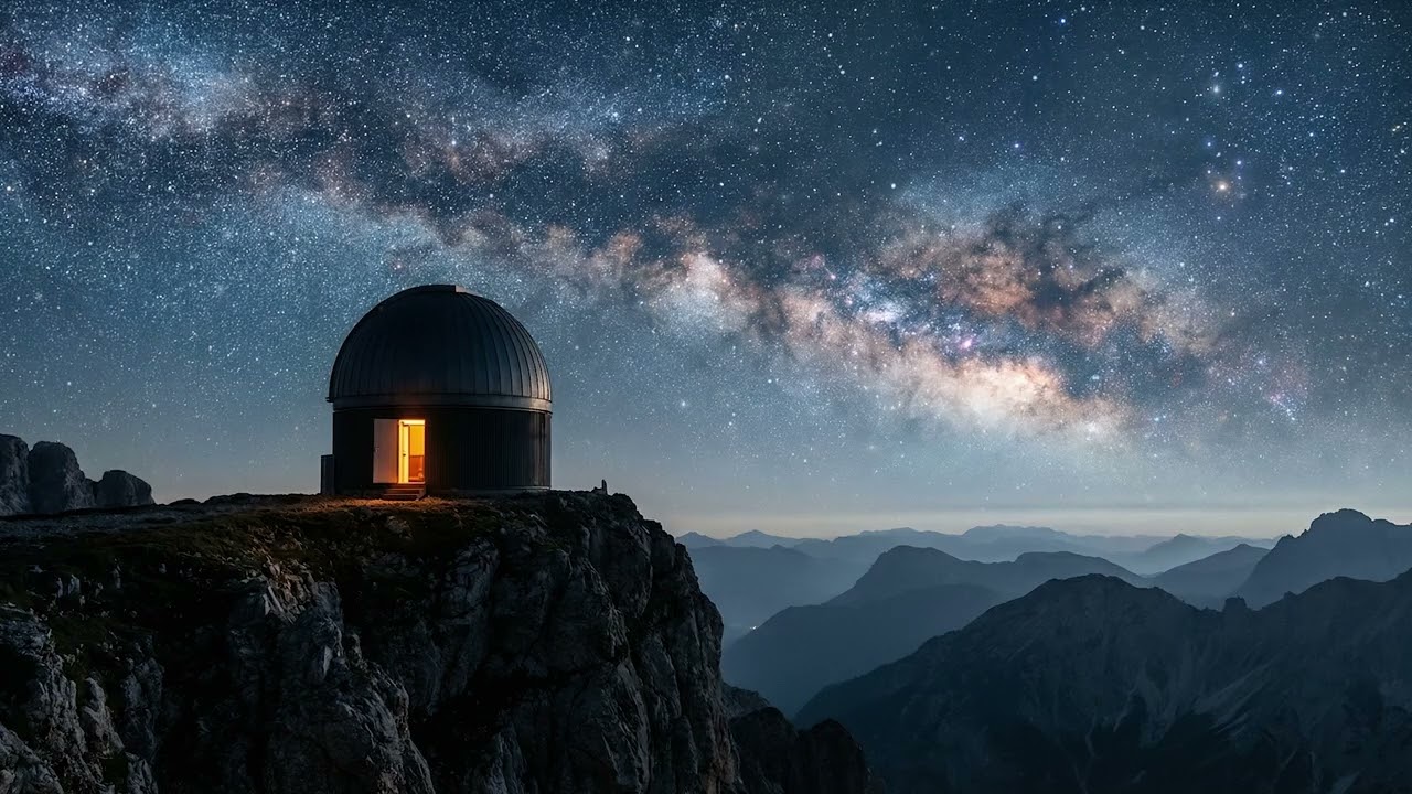 Silent Night Under the Milky Way 🌌 Deep Ambient Music for Meditation & Inner Calm