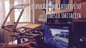 Full motion racing simulator prototype