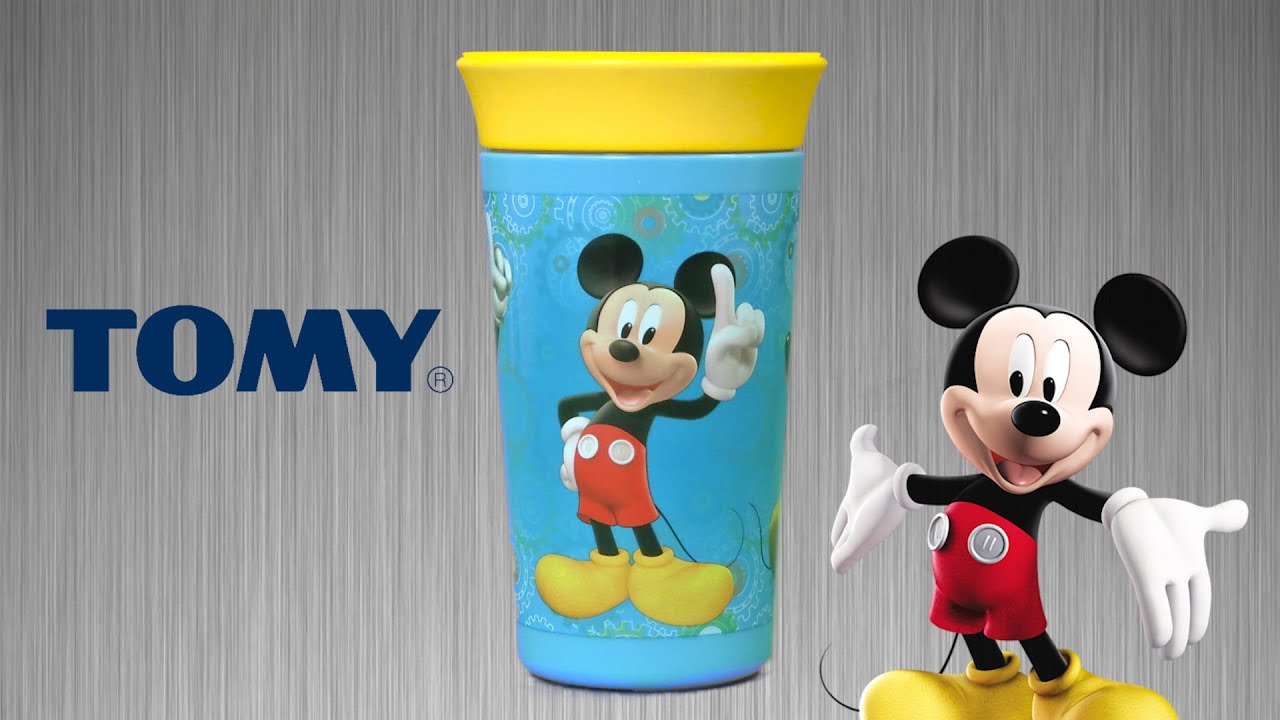 Tomy The First Years 9oz Unspillable Cup For Kids, Mickey Mouse