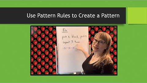 3  Making & Using Pattern Rules