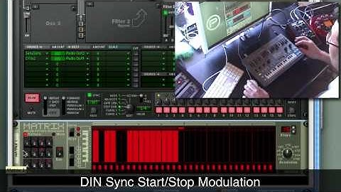 MC-202 & Reason 4.0 - Using Reason to Generate DIN Sync