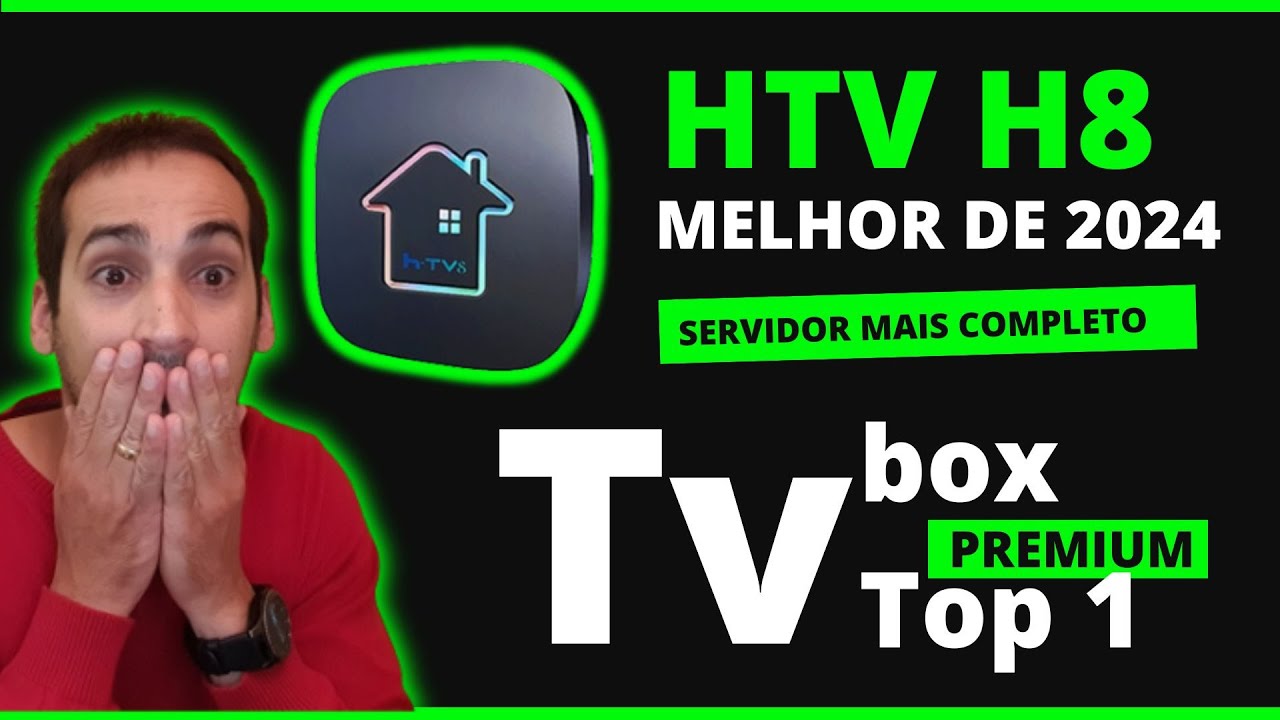 HTV H8: Review Completo do Melhor TV Box de 2024! - YouTube