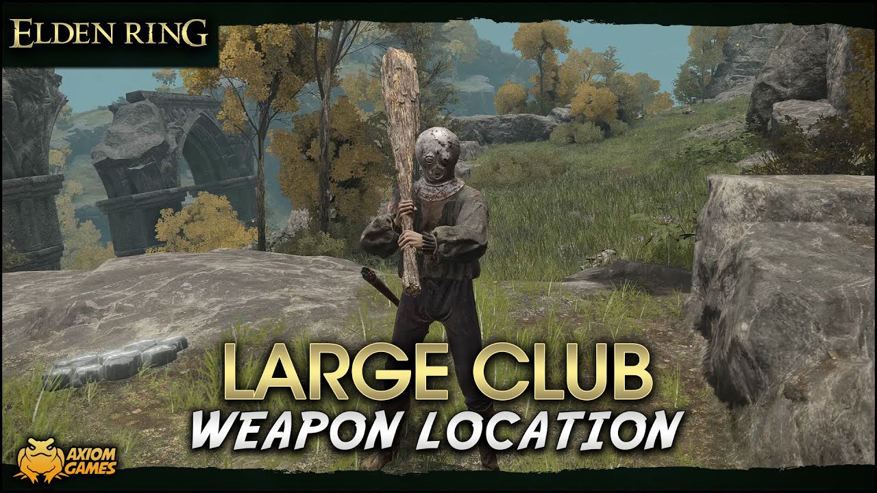 Elden Ring Large Club Weapon Location YouTube