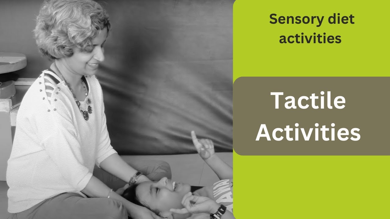 Ep 317 Tactile activities for sensory diet  Sensory diet at home  Reena Singh