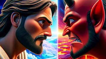 Jesus VS Satan | AI Animation