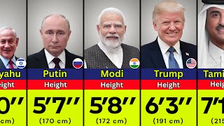 Shocking Height of State Leaders in 2025 Shortest to Tallest