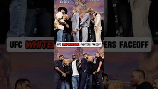 UFC WHITEHOUSE: Fighters FACEOFF #shorts #viral #ufc #ufcwhitehouse #alexpereira