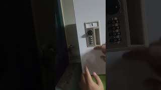 사물함 비밀번호 바꾸는 법