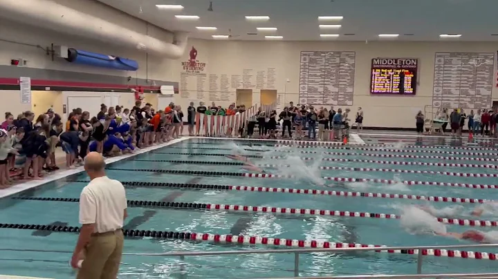 200 Medley Relay - Lane 4 Gold Caps