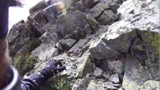 Mt Lindsey CO, Class 4 climb section, July 15, 2012