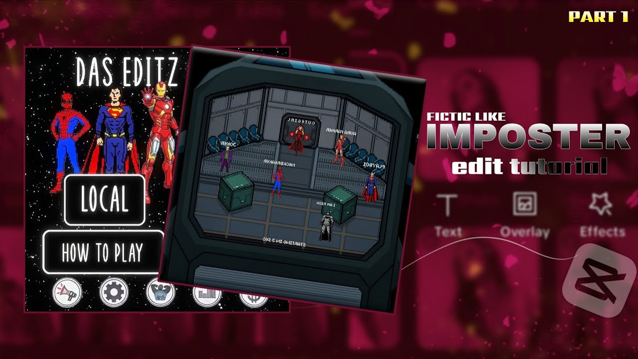 Imposter among us tutorial in capcut | Fictic like imposter edit tutorial in capcut