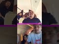 Alex Pereira recreated the classic Dana White and Mike Tyson airplane moment ✈️ #UFCWhiteHouse